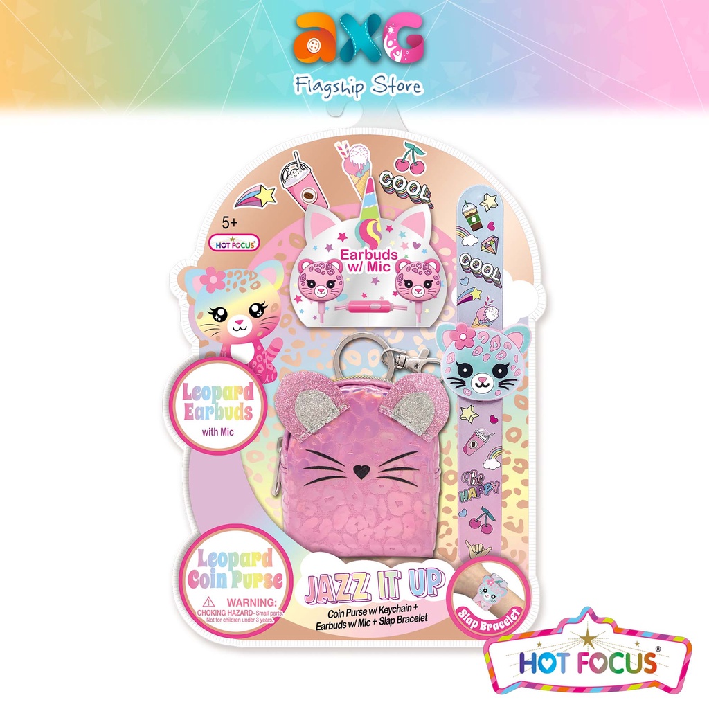 Year End Sales | Hot Focus Jazz It Up Leopard Mini backpack keychain ...