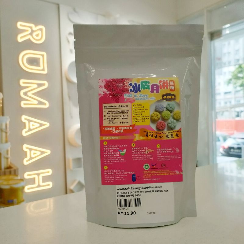 Snowskin Mooncake Premix Flour Original, Matcha, Chocolate, Durian