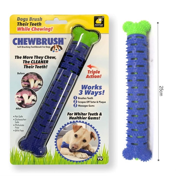 Dog chew brush hotsell