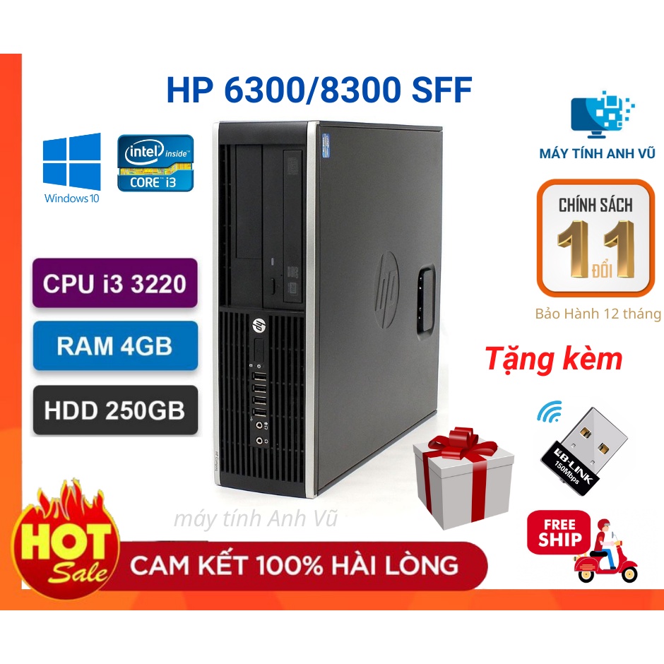 Hp Pro 6300/8300 Office Computer Case (i3 3220/4G/250G) - | Shopee Malaysia