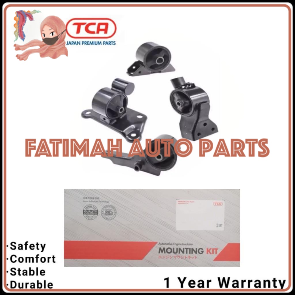 Proton Exora Auto AT Engine Mounting TCA (1Set 4Pcs) | Shopee Malaysia