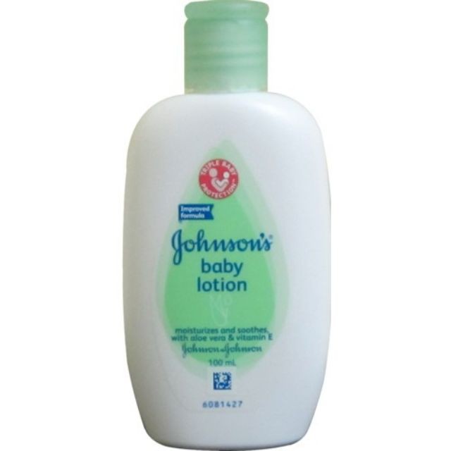 Johnson baby store aloe vera lotion