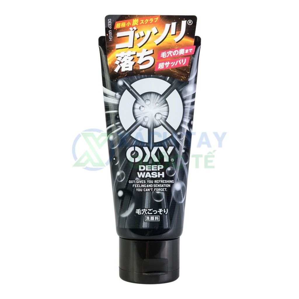 OXY Male Oxygen Facial Cleanser 130g Japan Shopee Malaysia
