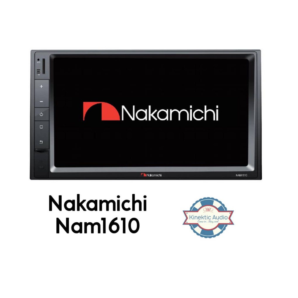 NAKAMICHI Nam1601/NAKAMICHI NAM1610 - 7" Double DIN Multi-media ...