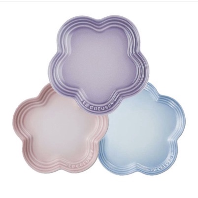 Le Creuset Flower Plate 23CM Shopee Malaysia