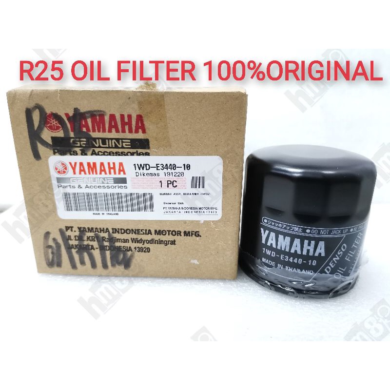 YAMAHA R25/R1/R6/XJ6/MT07/MT09 OIL FILTER ASSY 100%ORIGINAL 1WD-E3440 ...