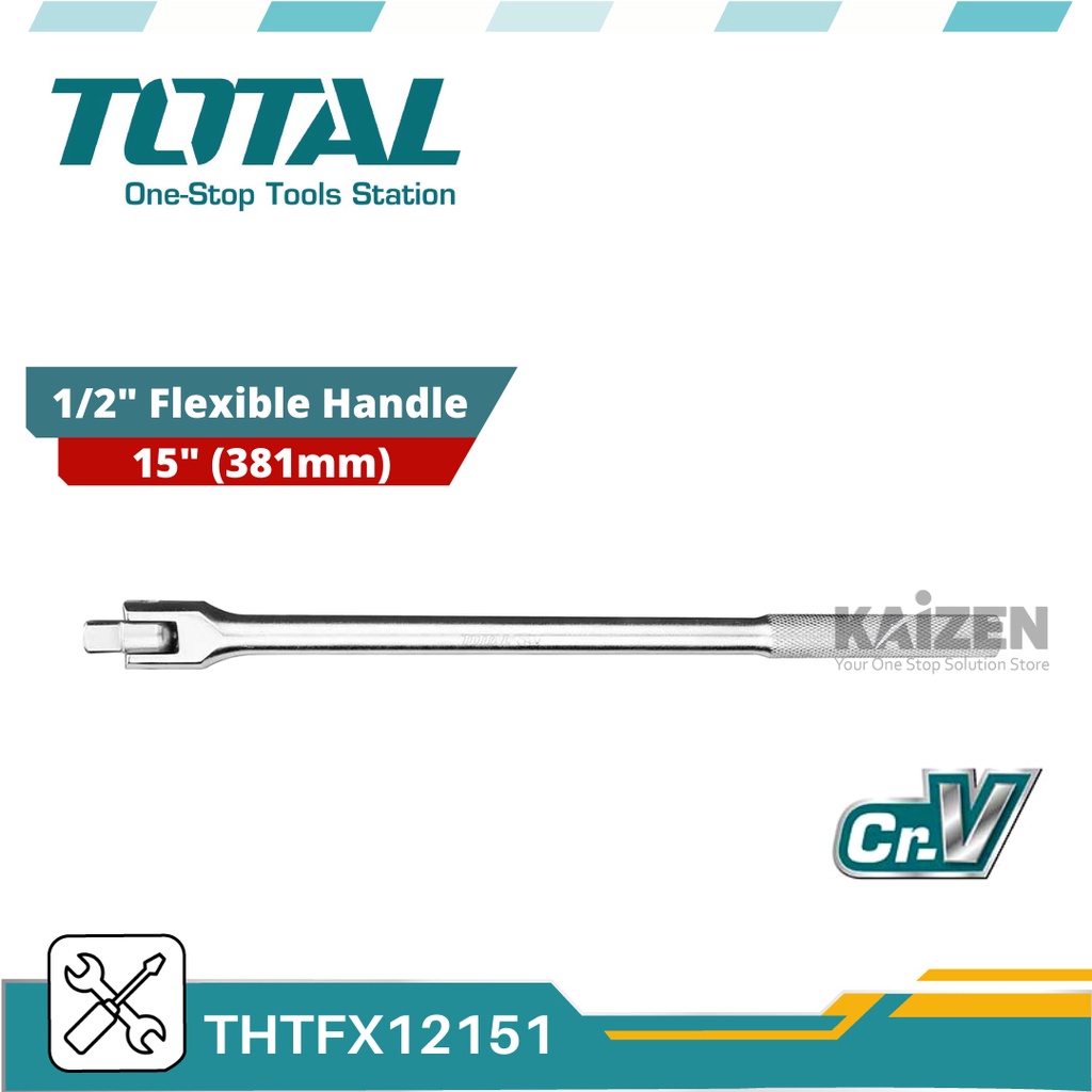 Total THTFX12151 Flexible Handle 1/2 Drive