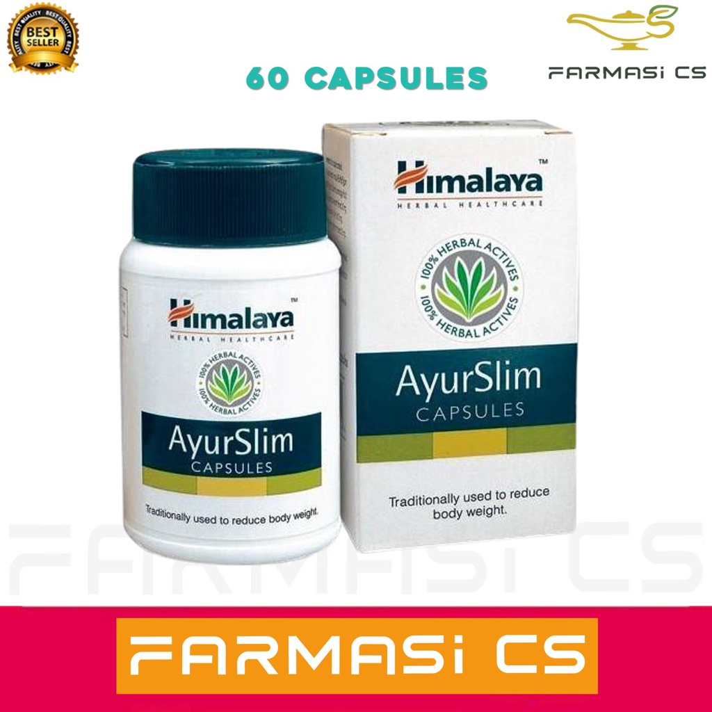 Himalaya AyurSlim Capsules 60 Capsules EXP:02/2027 [ Farmasi CS ...