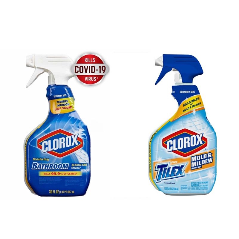Clorox Plus Tilex Mold&Mildew Remover/Disinfecting Bathroom Shopee