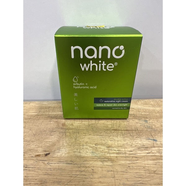 Nano White Double Action Whitening Cream (restorative Night Cream) 50ml ...