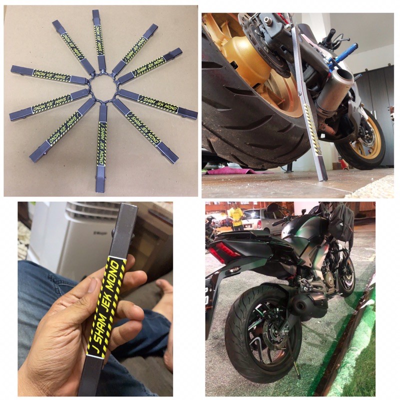 SIDE STAND JACK PADDOCK STAND JACK STAND TONGKAT SUPERBIKE STAND VERSYS