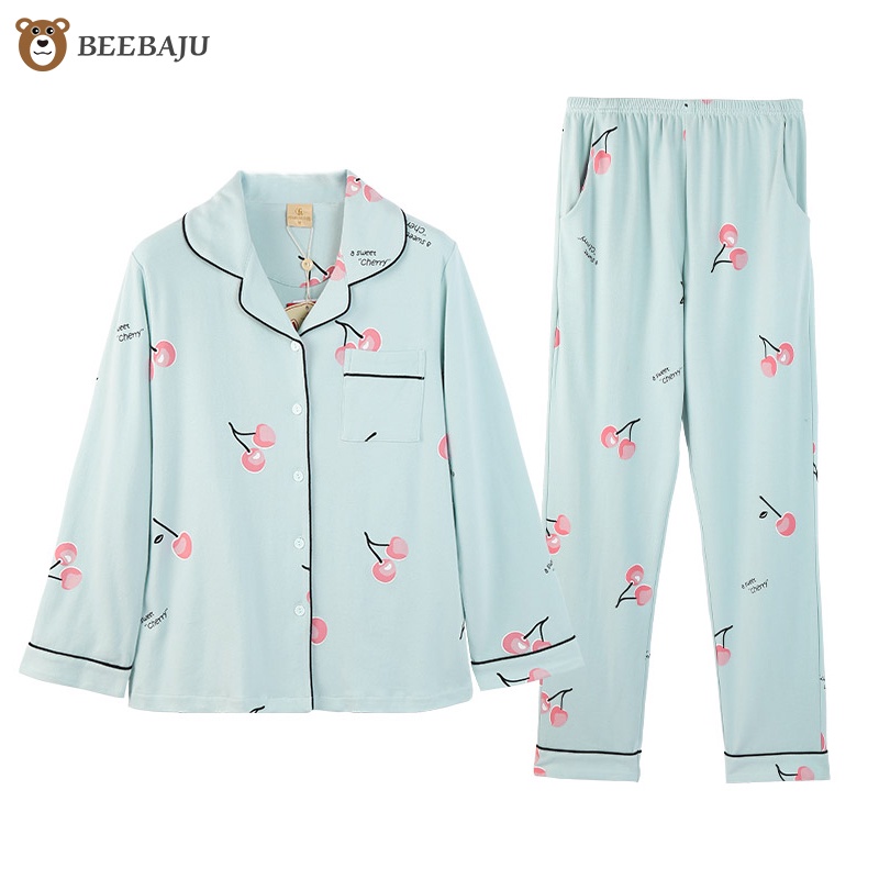 2022 Ready Stock BEE Women Women Pajamas Nightwear Sleepwear Women Baju ...