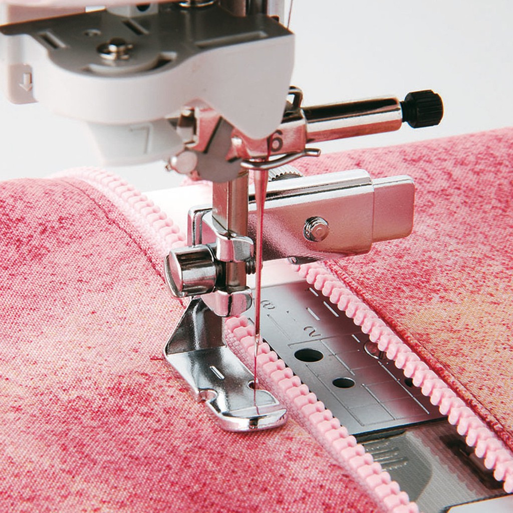 Adjustable Zipper & Piping Foot Singer Janome Epal Bro Sewing Machine