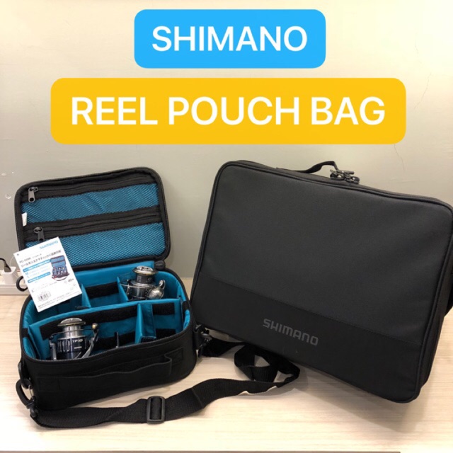 Shimano PC-029R Reel Pouch L Black Reel Case / Reel Storage