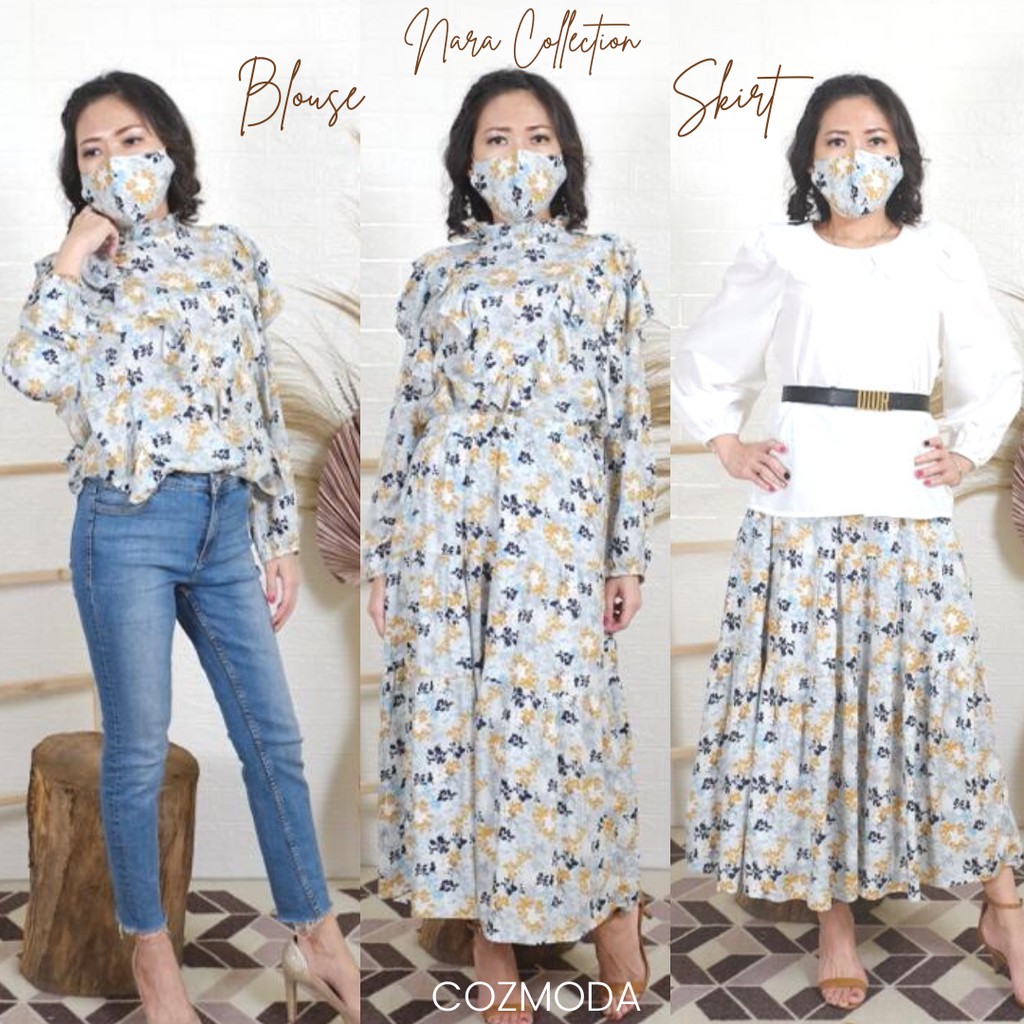 Cozmoda || Nara | Naira | Naura | Spring Collection || Blouse | Skirt ...