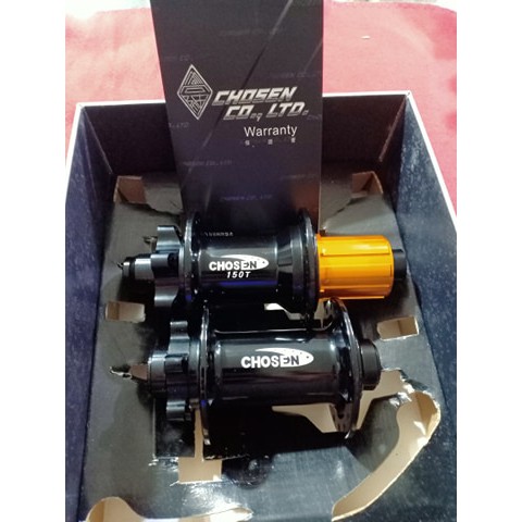 2020 CHOSEN 150T HUB SET MTB QR THRU AXLE BOOST 100 142 110 148 Shopee Malaysia