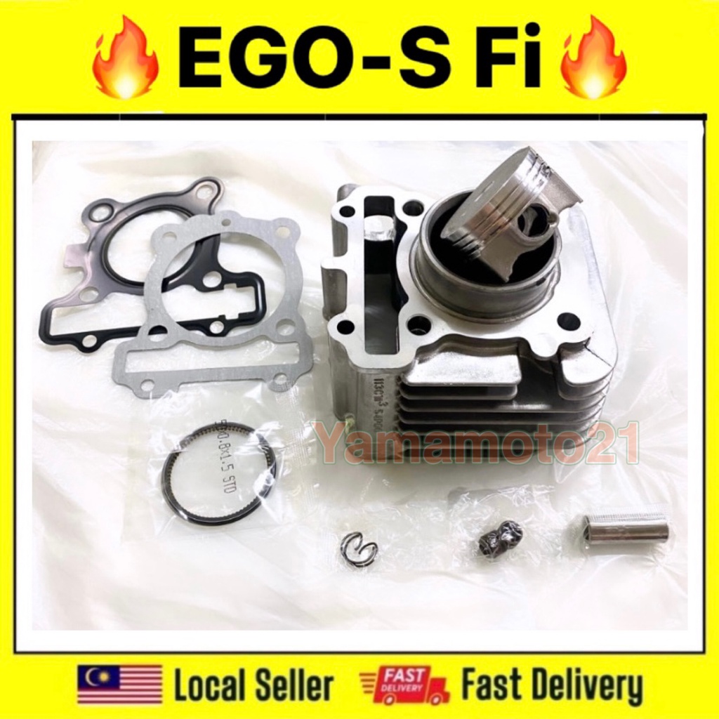 Yamaha Egos Fi Ego S Fi Cylinder Block Set Complete Set Gasket Piston Ring Ego S Fi Fuel 7276