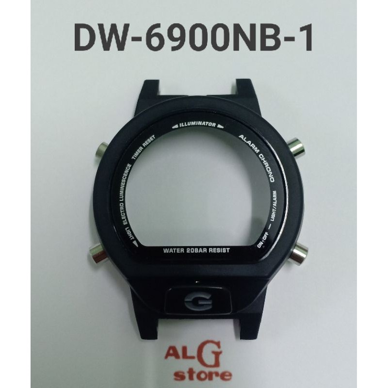 💯ORIGINAL CASIO G-SHOCK DW-6900 HARDCASE GLASS+SIDE BUTTON+G