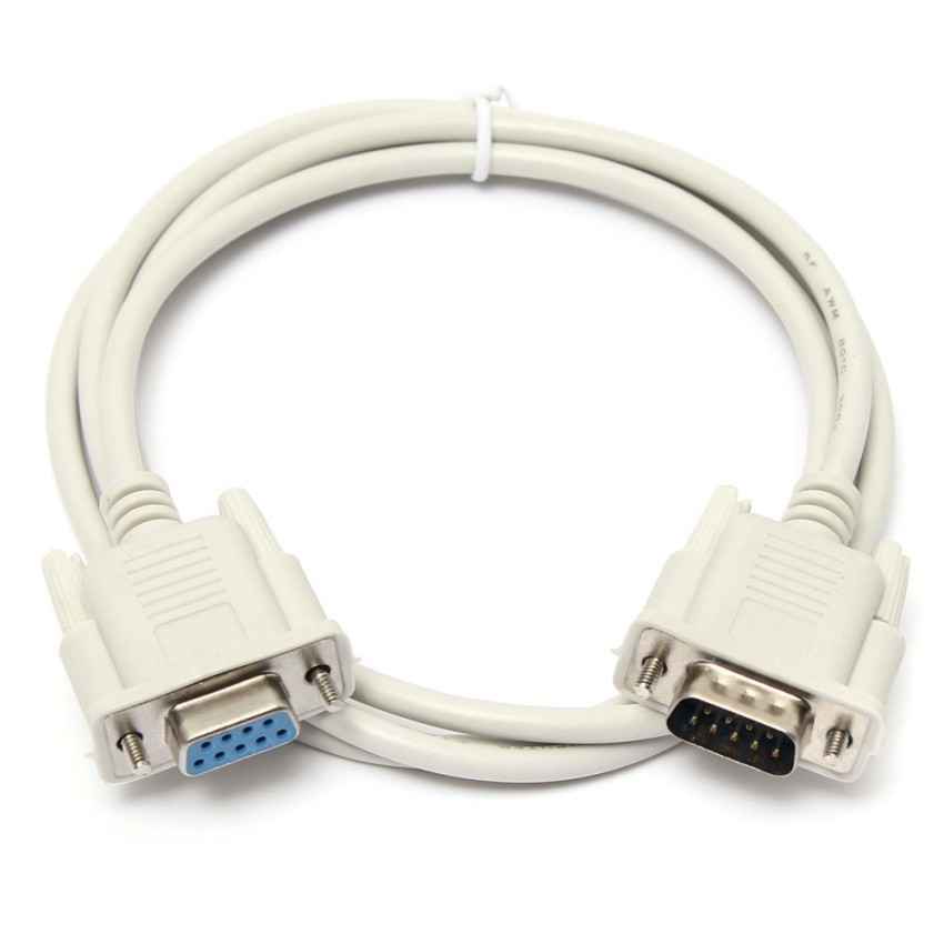 1.5M Serial Cable RS232 9-Pin Male To Female | Shopee Malaysia
