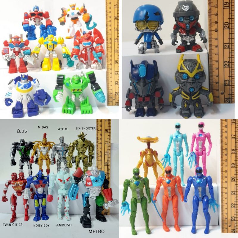 Transformers / Power Rangers / Real Steel Display Toy | Shopee Malaysia