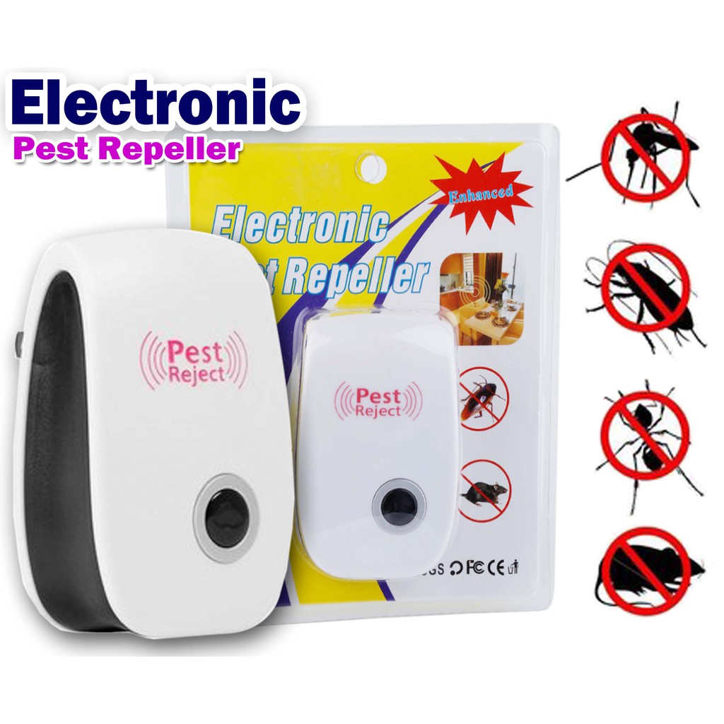 Ultrasonic Electronic Anti Mosquito & Pest Insect Repeller / Penghalau ...