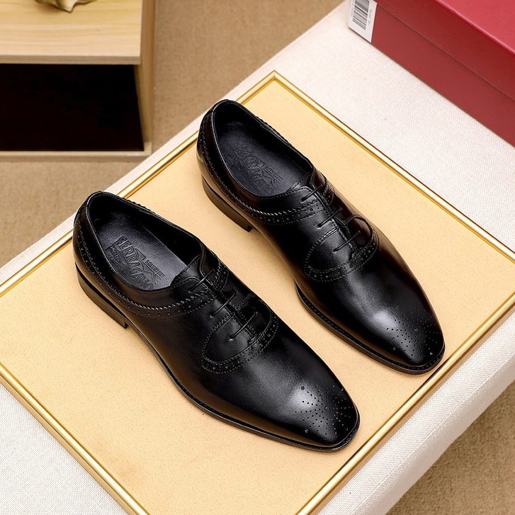 Salvatore Ferragamo Kasut Kulit Lelaki Men's Genuine Leather Loafers ...