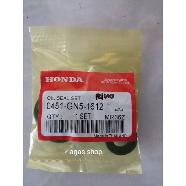 Oil Seal Set Enjin Honda EX5 High Power/Dream Made in Thailand | Shopee ...