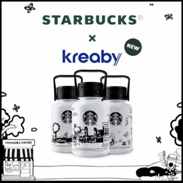 Starbucks X Kreaby Reusable Water Bottle 1 Liter Original Tumbler