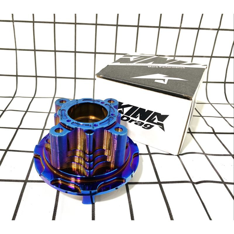 RS150 Y15ZR SPROCKET HUB TITANIUM LC135 5S LC135 4S 6004 BEARING (GB