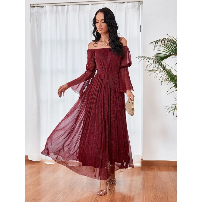 slim fit dress slacks Rent Bardot Abigail Sequin Black Dress