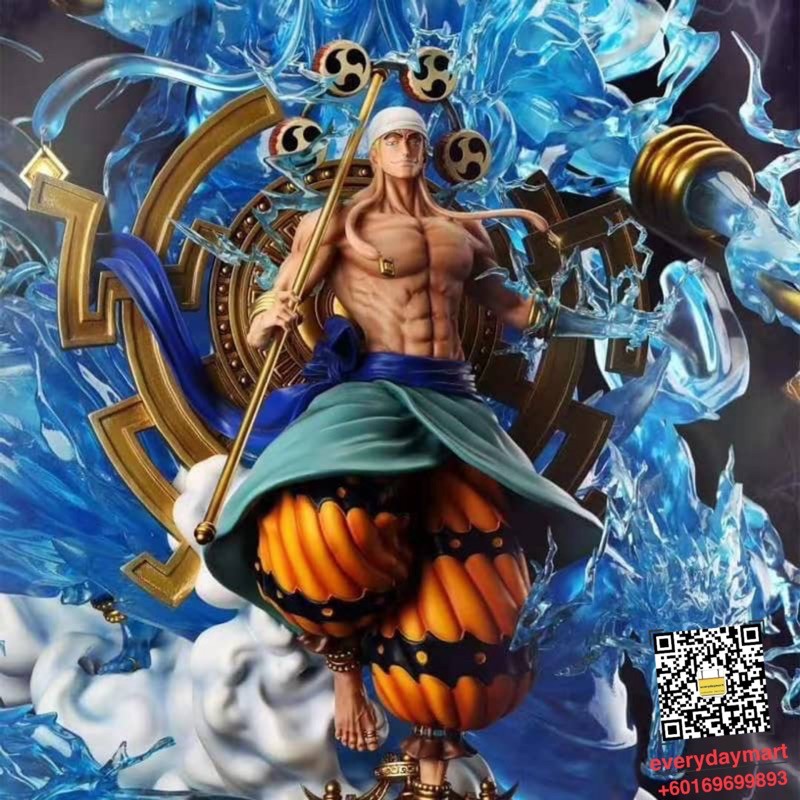 ONE PIECE🔥LICENSED THUNDER GOD ENEL🔥 JIMEI PALACE STUDIO STATUES ACTION