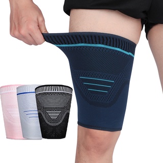One Piece Compression Leg Sleeves Basketball Football Cycling Calf Socks  Thigh Safety Protective Warmers Men Women Sports Fitness Support Cuff