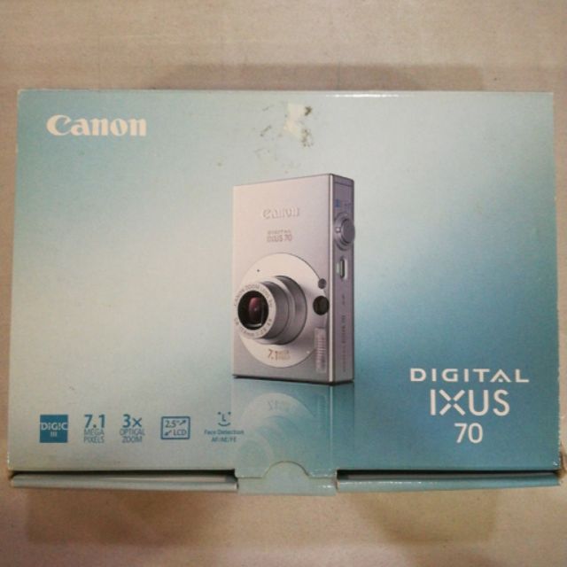 Canon Ixus 70 - Camera