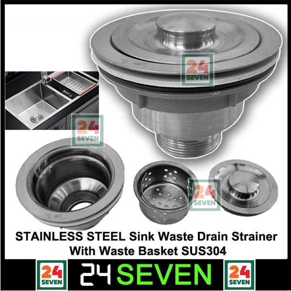 SOWALI High Quality 110mm Stainless Steel Kitchen Sink Waste Drain ...