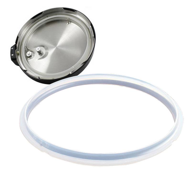 16 18 20 22 24cm Pressure Cookers White Silicone Rubber Gasket Sealing ...