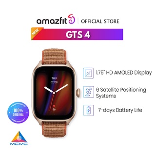 Amazfit GTS 4 Smart Watch for Men Dual Band GPS Alexa Built in