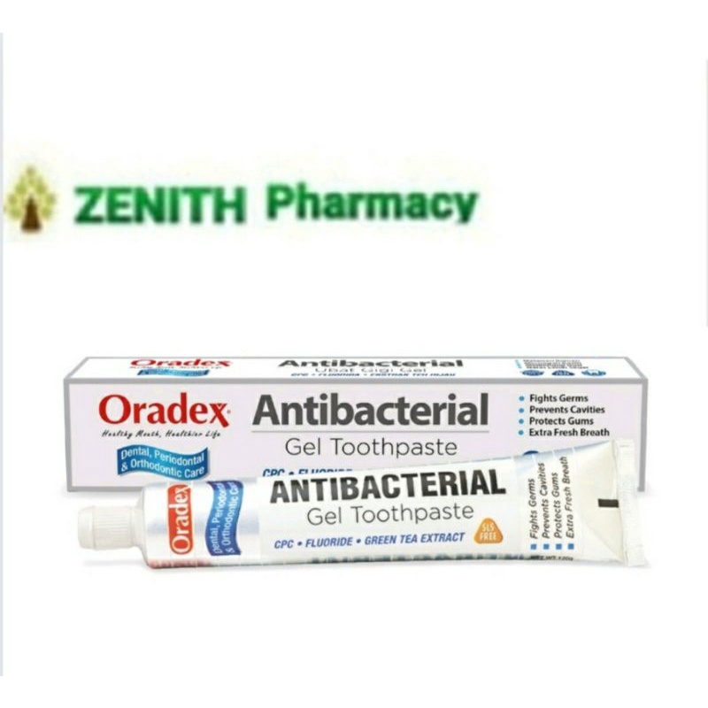 Oradex Exp:08/2027 Antibacterial Toothpaste 120g | Shopee Malaysia