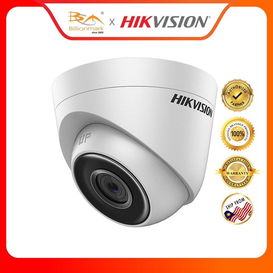 HIKVISION DS-2CD1343G0-I 4MP (4MM) CMOS Network IR Fixed DOME Turret ...