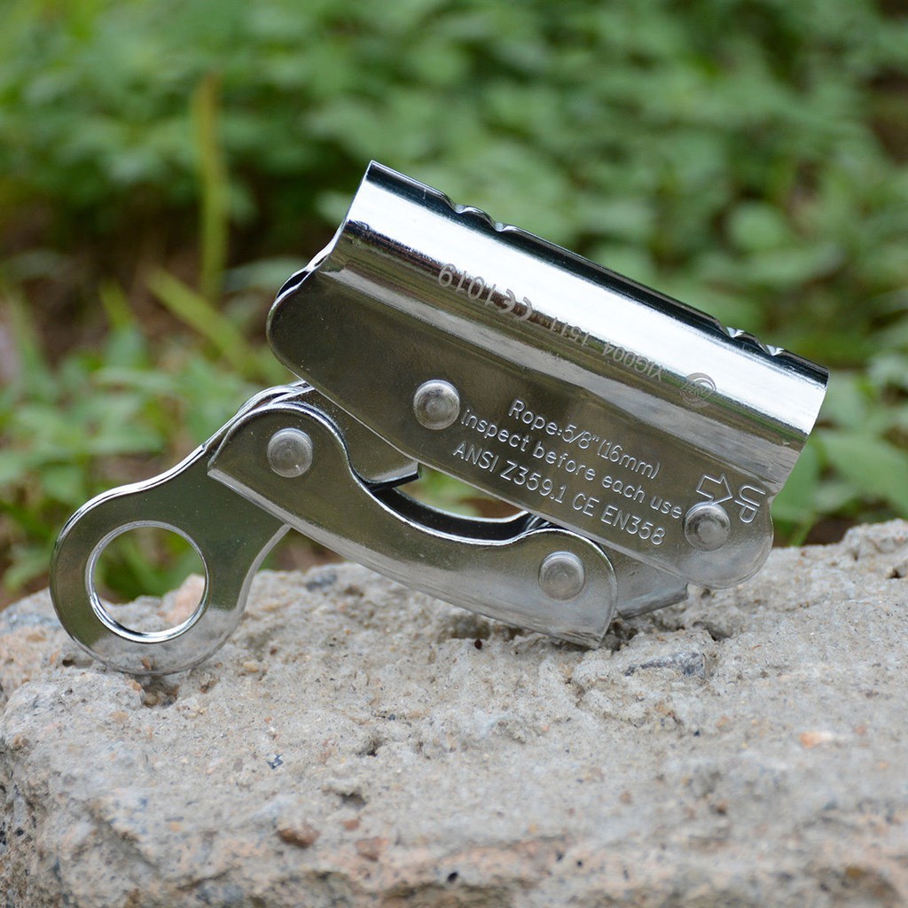 Rope Grab for 16mm Vertical Rope Lifeline Fall Arrest System Climbing