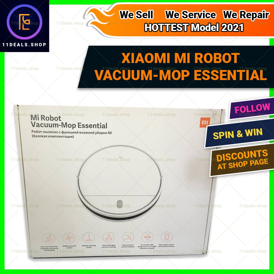 Xiaomi Mi Robot Vacuum-Mop Essential G1 | Shopee Malaysia