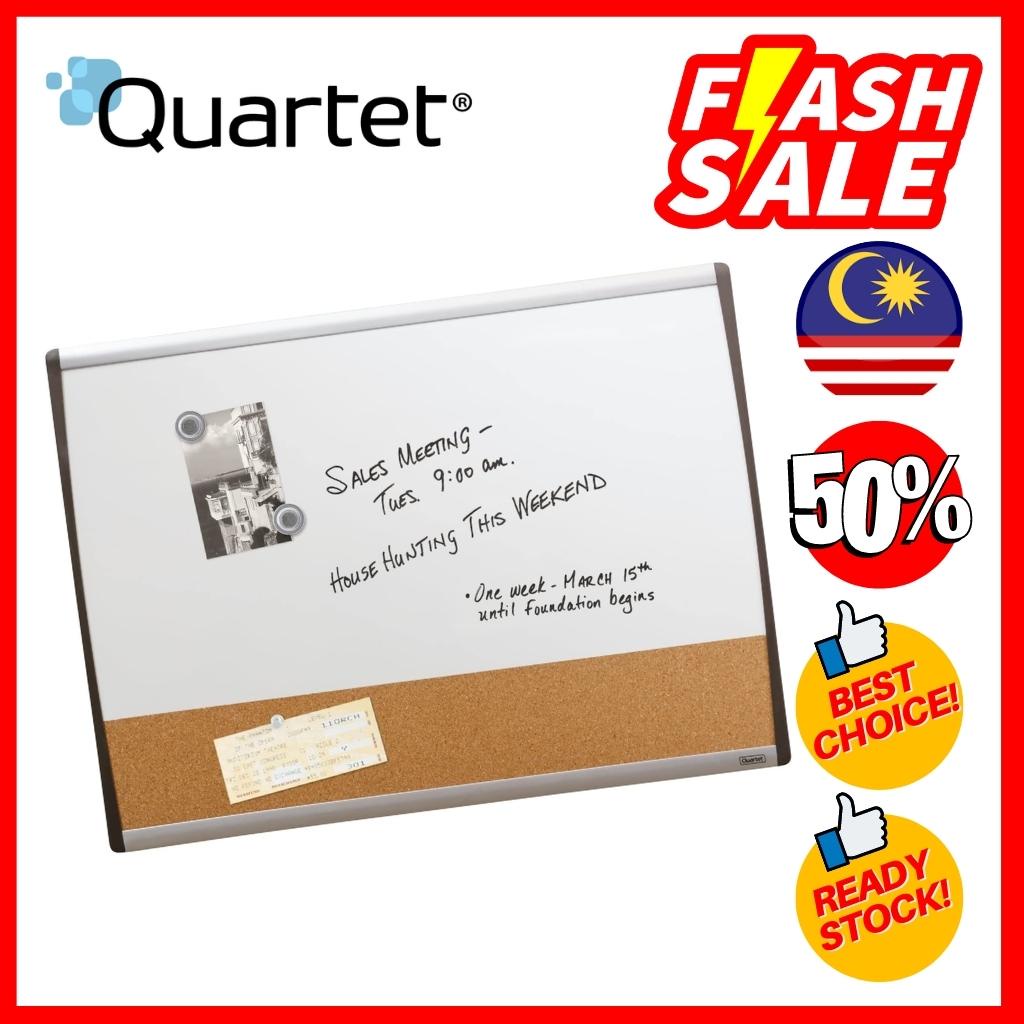 Quartet Combination Whiteboard & Corkboard 79370 (Black