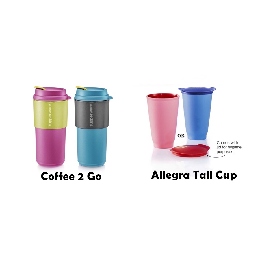 Tupperware Plastic Tumbler - 1pc, Pink, 490ml, Size: One Size