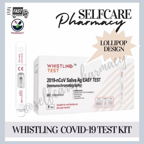 (2DaysPromo) WHISTLING COVID19 Home Rapid Antigen Test Kit (RTK