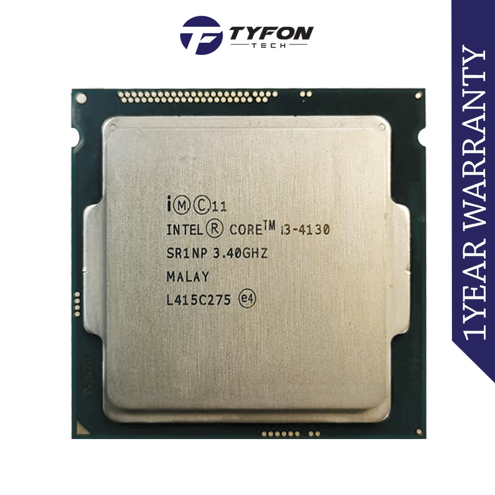 Intel Core i3-4130 Desktop Processor (3M Cache, up to 3.40 GHz ...