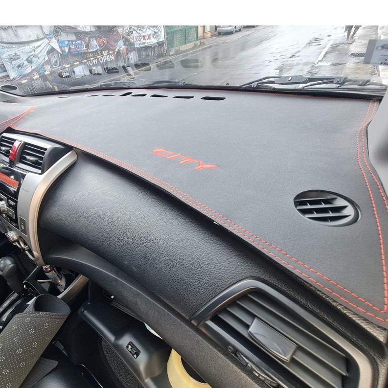 Honda City Leather Dashboard Cover Shopee Malaysia