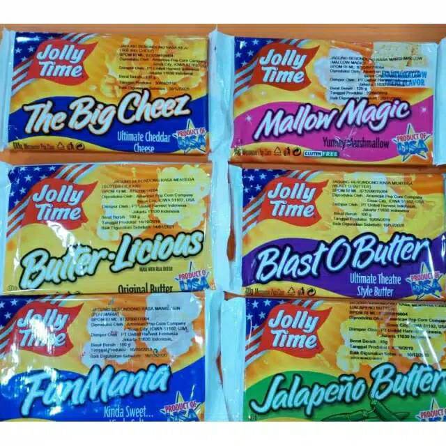 Jolly time 100g Shopee Malaysia