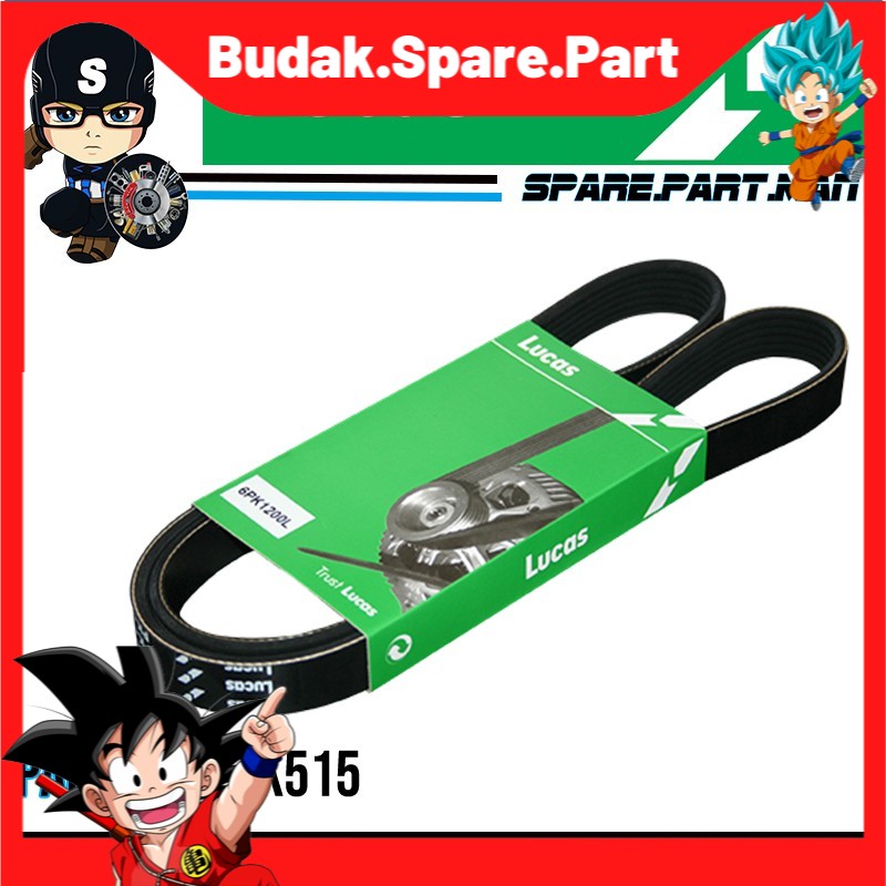 LUCAS Fan Belt 3PK515 for Perodua Kenari Kelisa Power Steering Belt