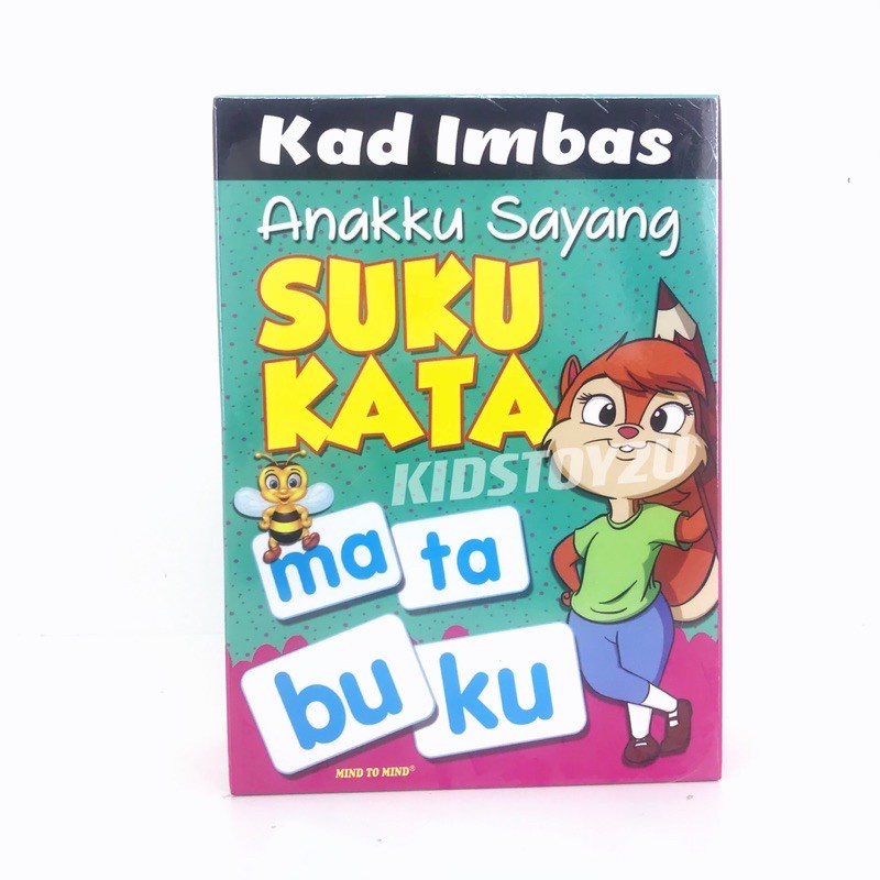 Kad Imbasan Suku Kata Kad Imbas Bahasa Melayu Flash Card Suku Kata ...