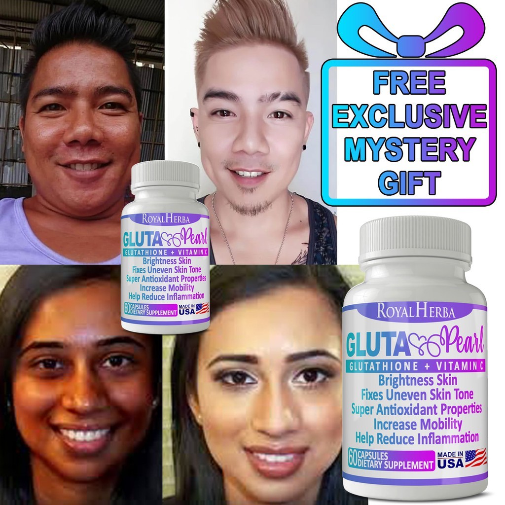 ORIGINAL Gluta Pearl Glutathione Maximum Strength Skin Whitening