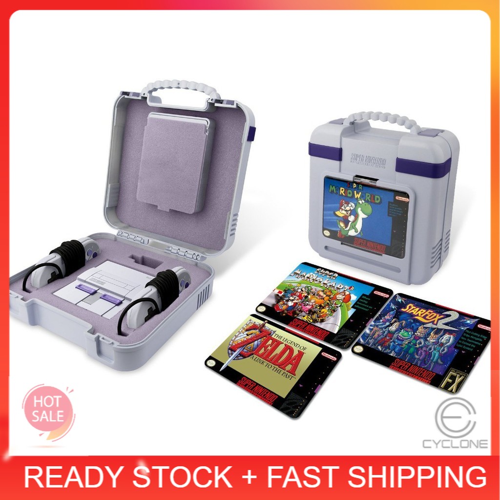 Snes classic deluxe carrying hot sale case